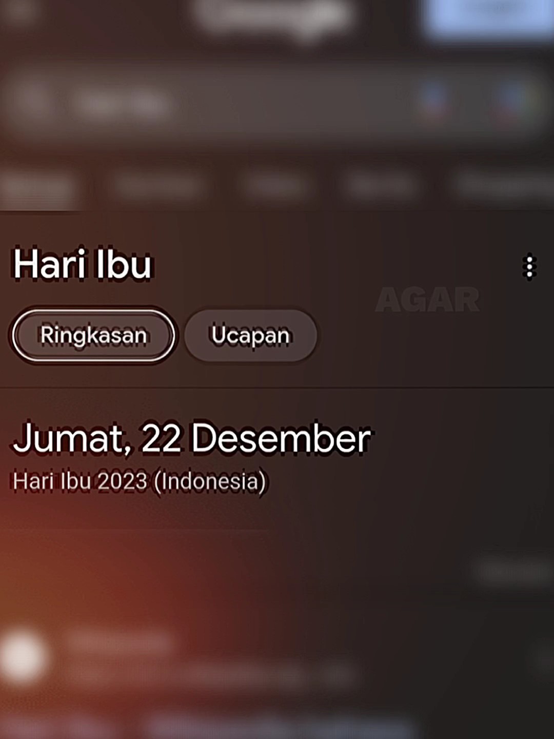 Hari Ibu 22 desember