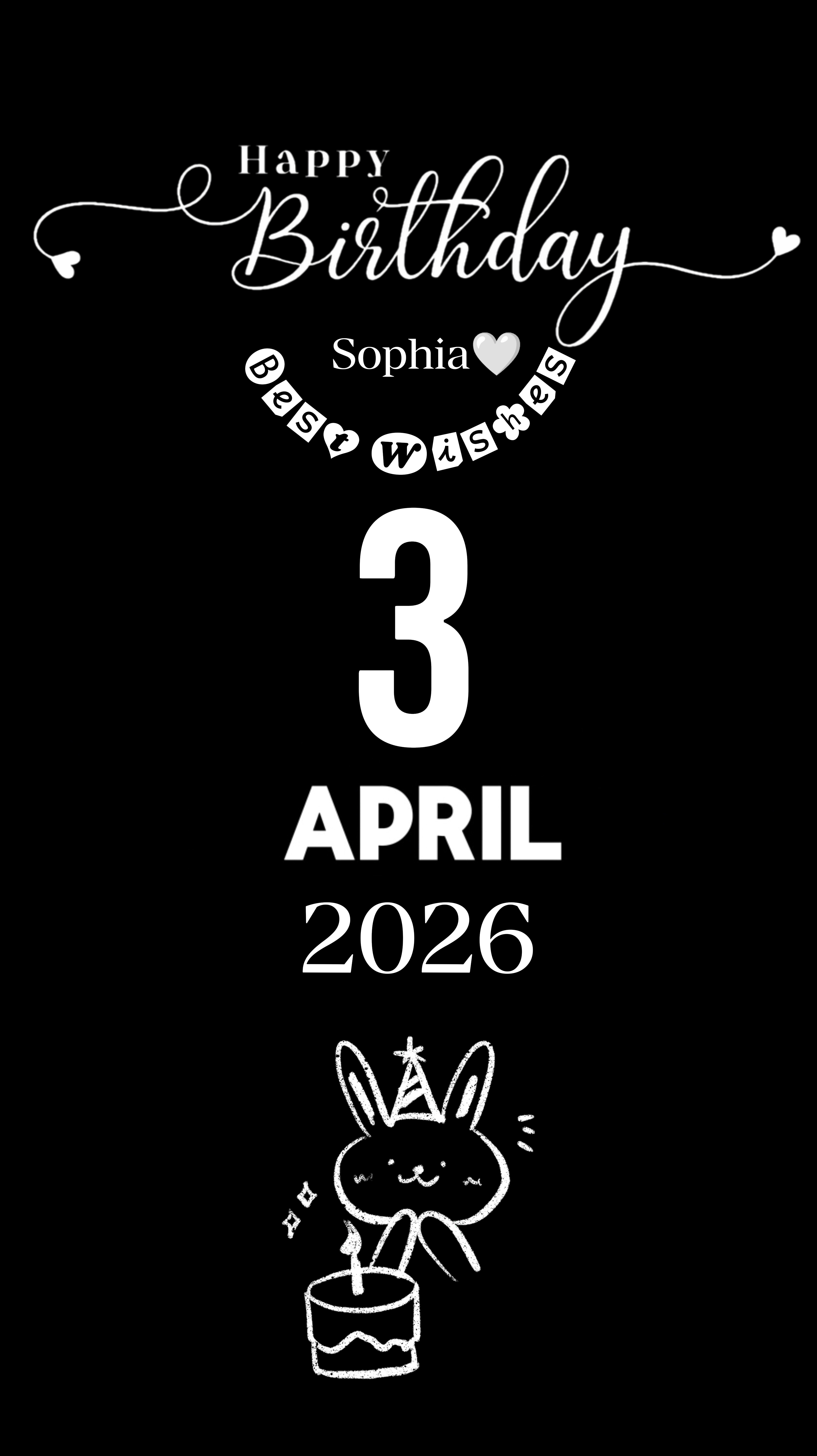 BDAY DAUGHTER 3 APR