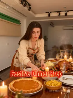Festive Dinner Prep