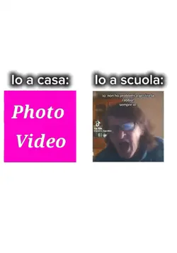 A casa VS a scuola