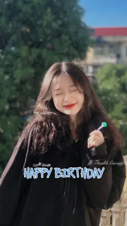 Mẫu sinh nhật cute 