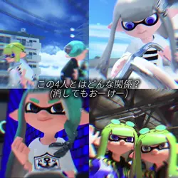 4画面 質問系 8枚