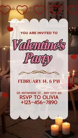 INTITATION VALENTINE