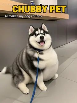 Chubby pet effect 