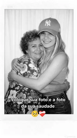 FOTO COM SUA SAUDADE