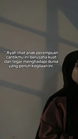 ayah lihat anakmu