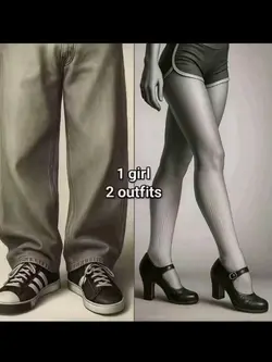 One Girl Two Outfits