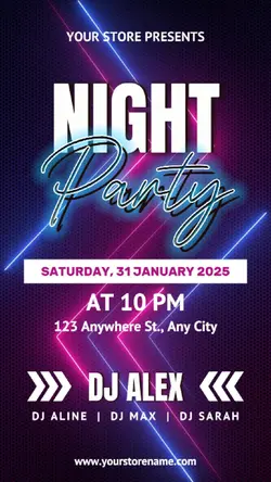 DJ MUSIC NIGHT PARTY