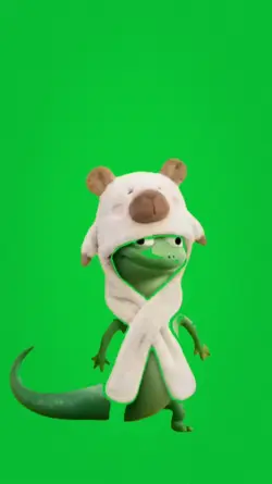 Lizard dancing