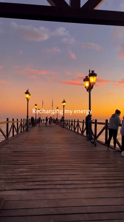 Recharging my energy