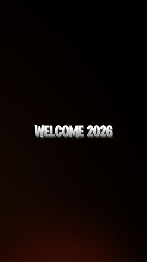 Welcome 2026