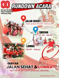 POSTER LOMBA JALAN 