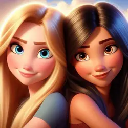 Blonde...Brunette