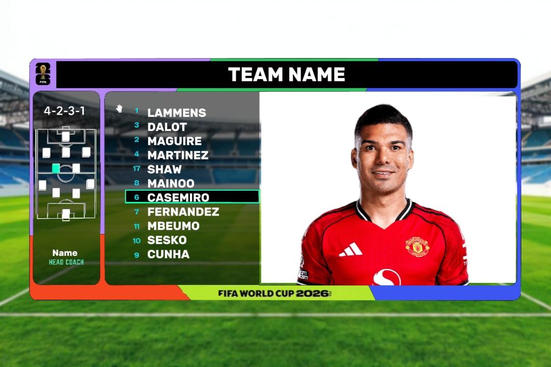 World cup Line up 