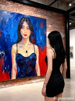 AI self portrait tre