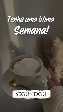 Ótima semana 