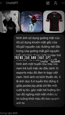 Trend Tạo Ảnh Chat 