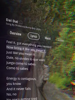 Dai dai lyrics....