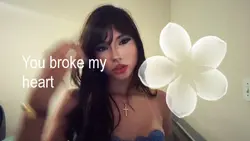 You broke my heart