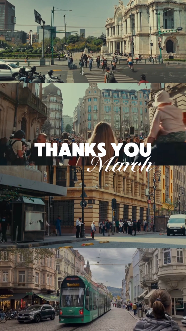 Thanks you MARCH