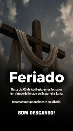 Aviso de feriado 