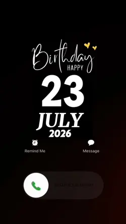 Hbd 23 July 2026