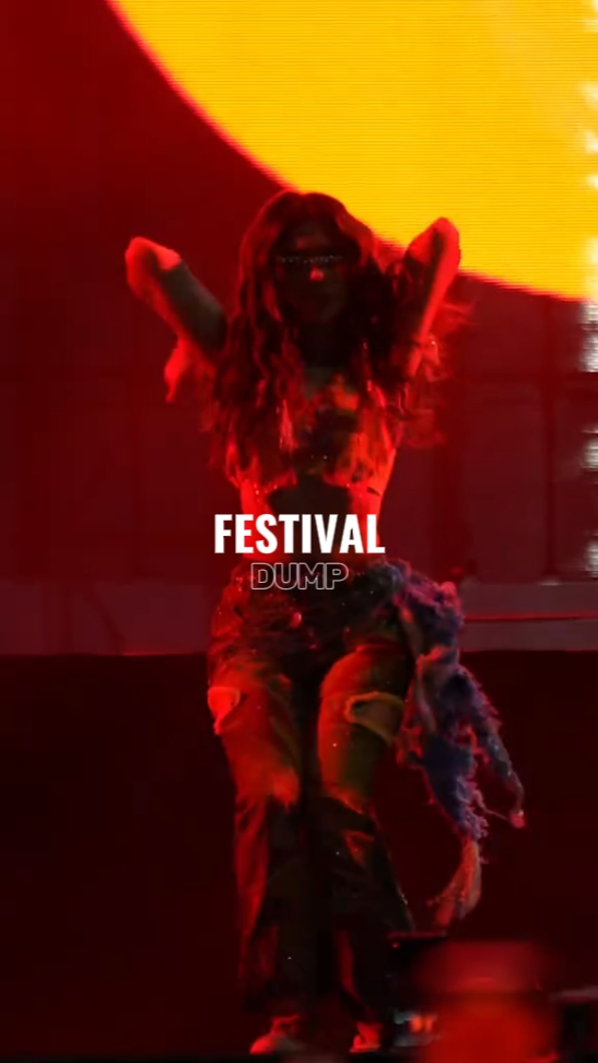 Festival dump