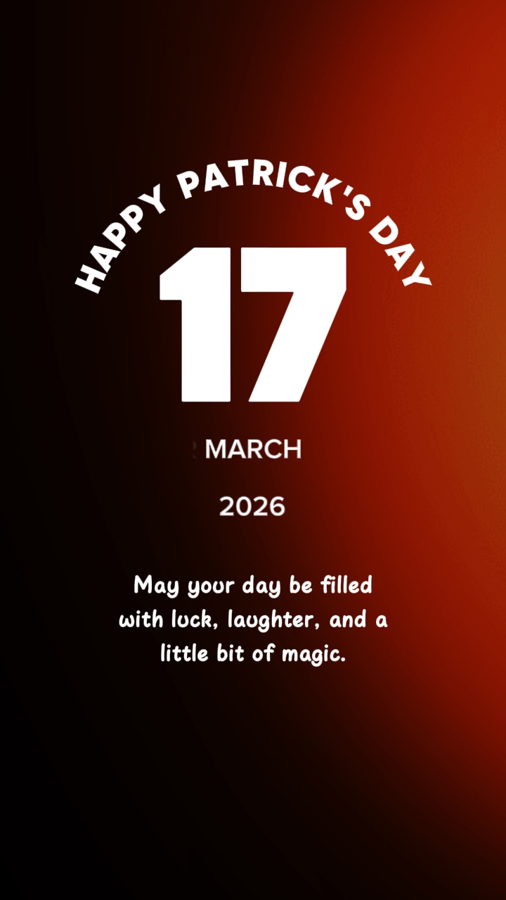 happy patrick's day