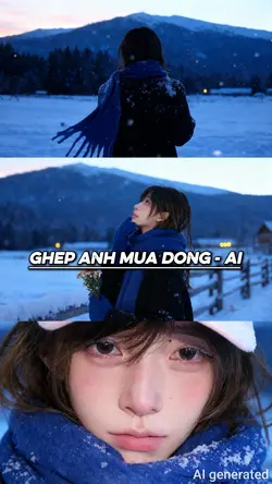 Ghép Ảnh Mùa Đông 