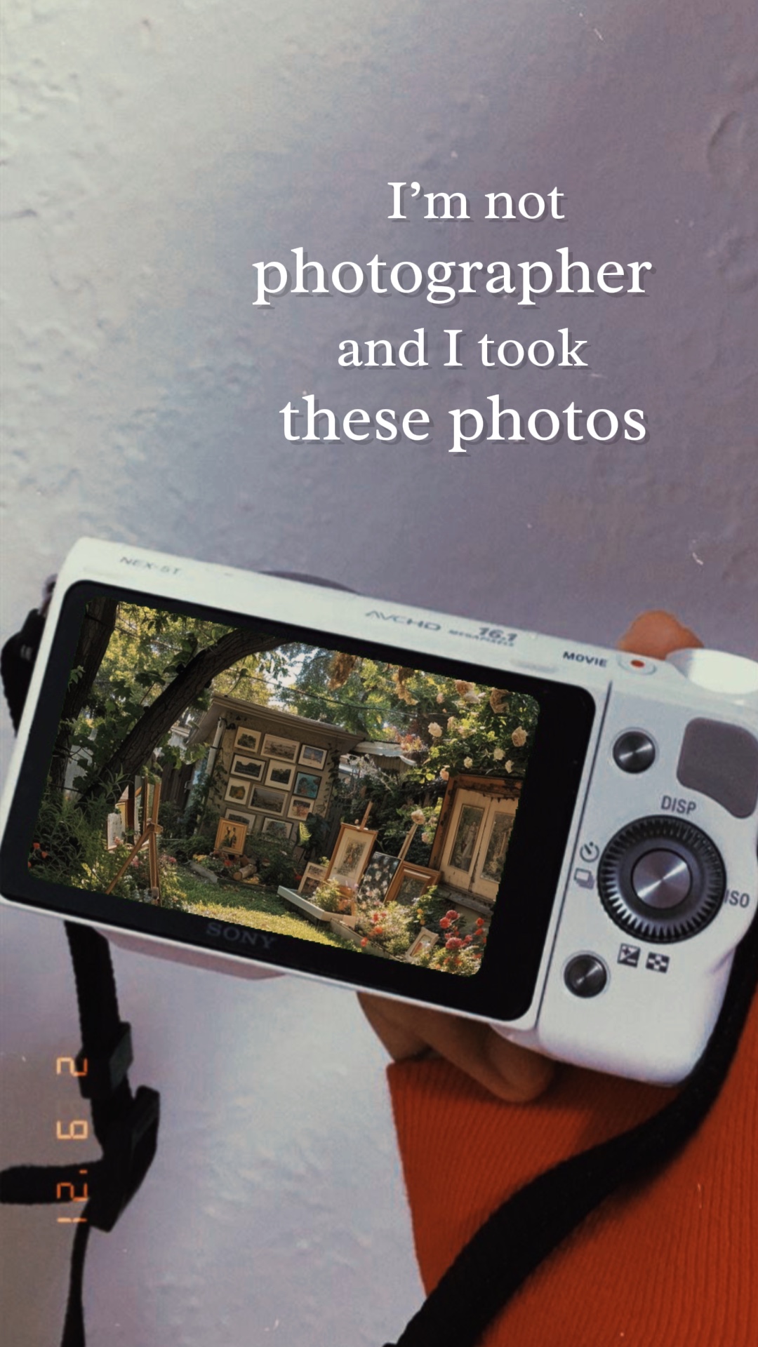 Tomé estas fotos 