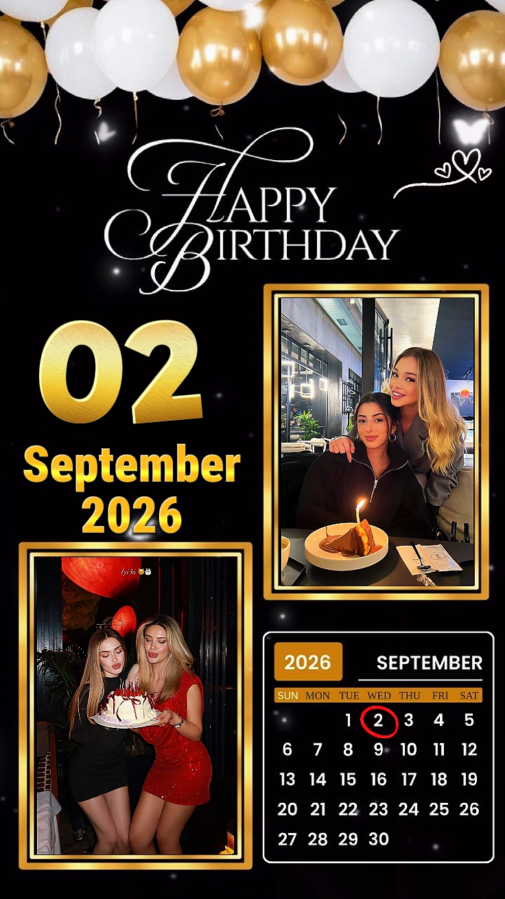 HBD 02 de setembro de 2026