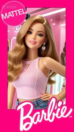 Barbie in Frame