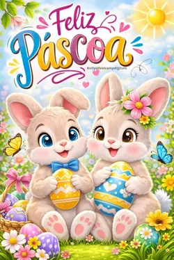 feliz páscoa 
