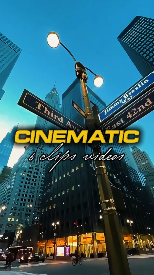 6 CLIPS CINEMATIC