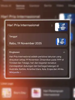 hari pria sedunia