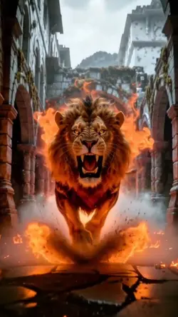 Fire Lion overlay 45