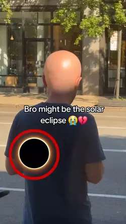 bro is solar eclipse