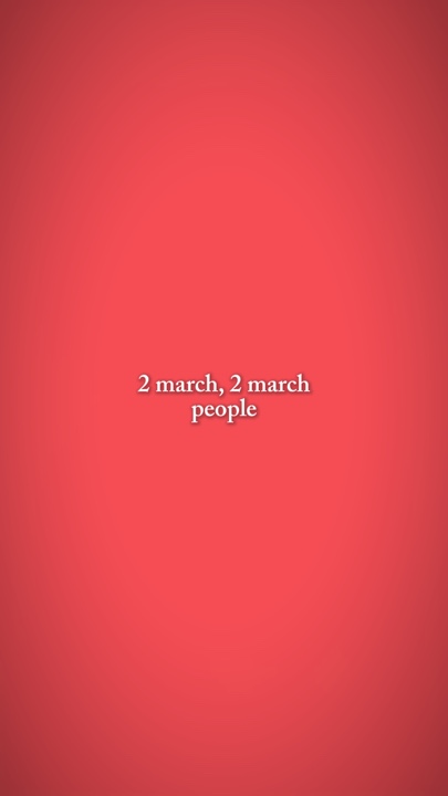 2 march