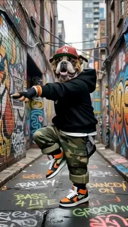 Bla-bla-bla dance AI