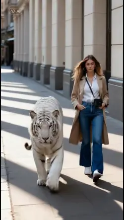 tiger walk