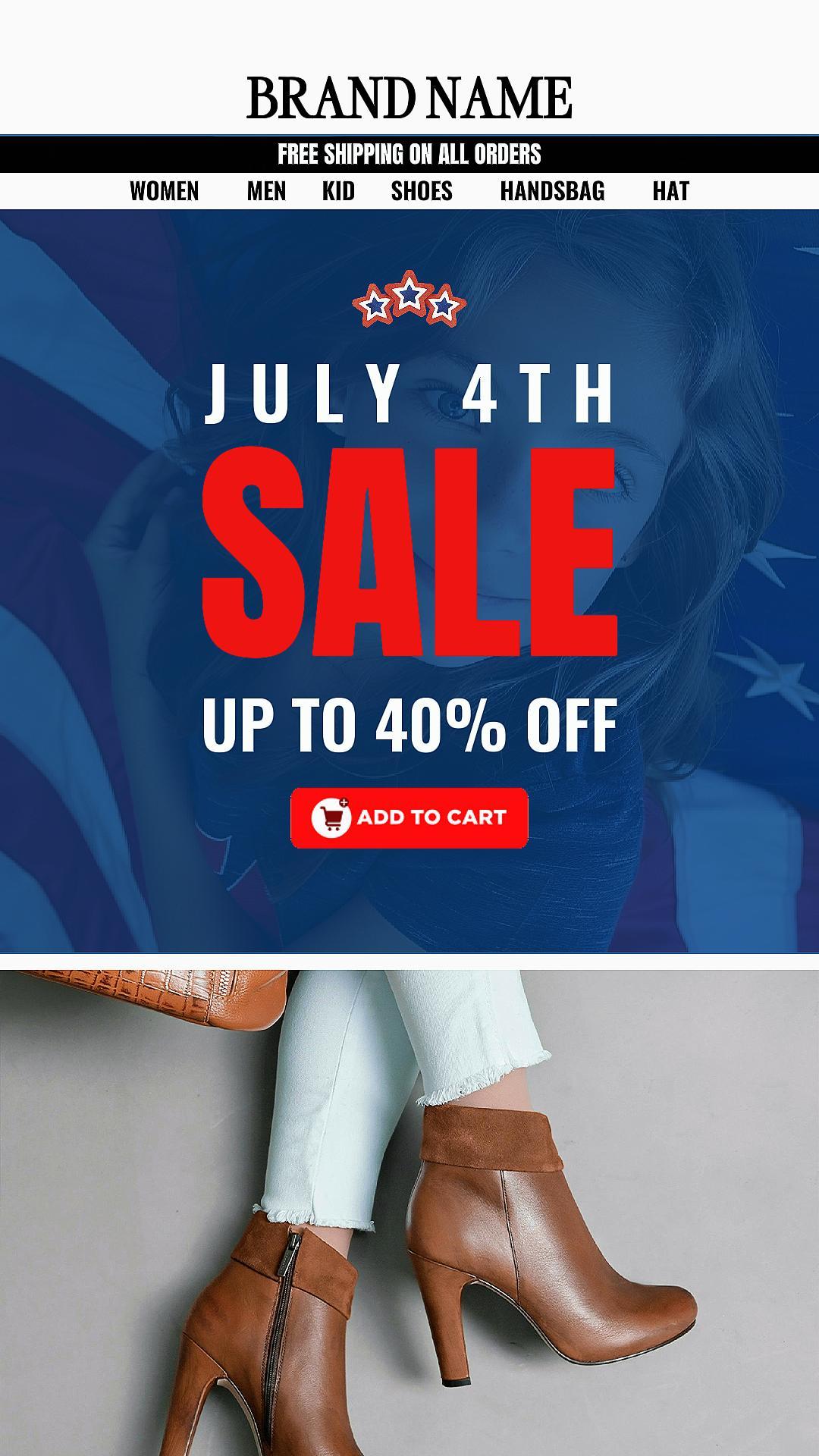 Venta del 4 de julio
