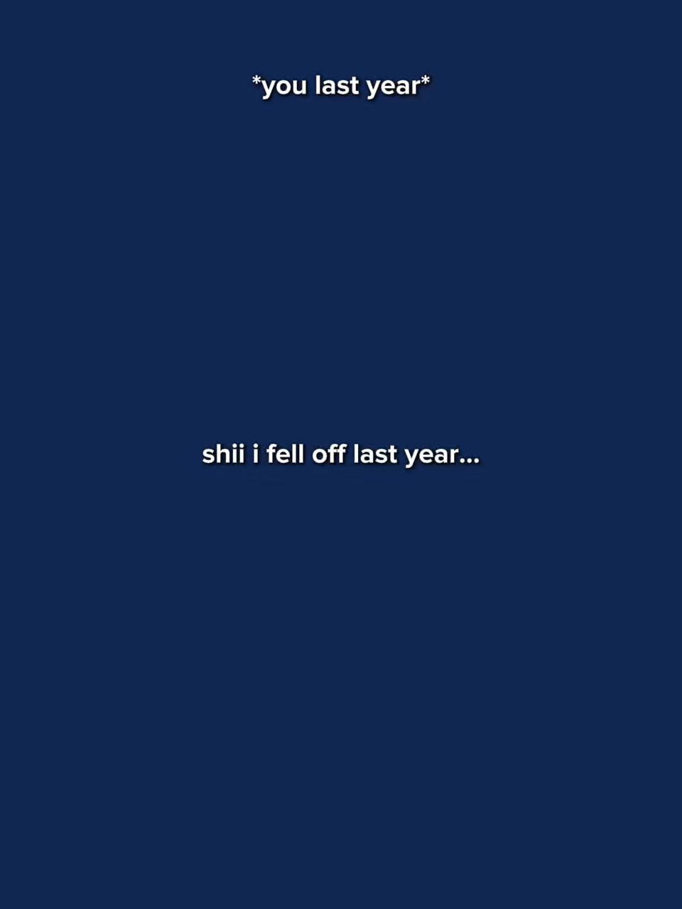 ShiiIFellOffLastYear