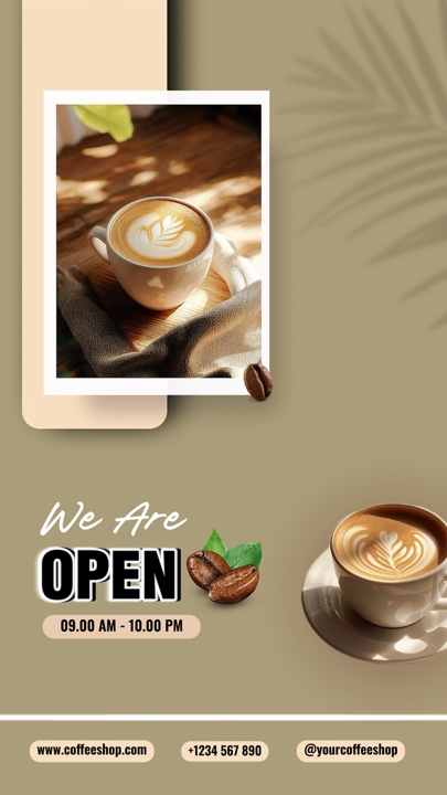 Kami membuka kafe
