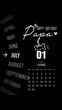 BDAY DAD JULY 01