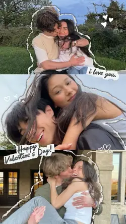 valentine photo grid