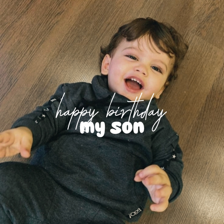HBD MY SON 