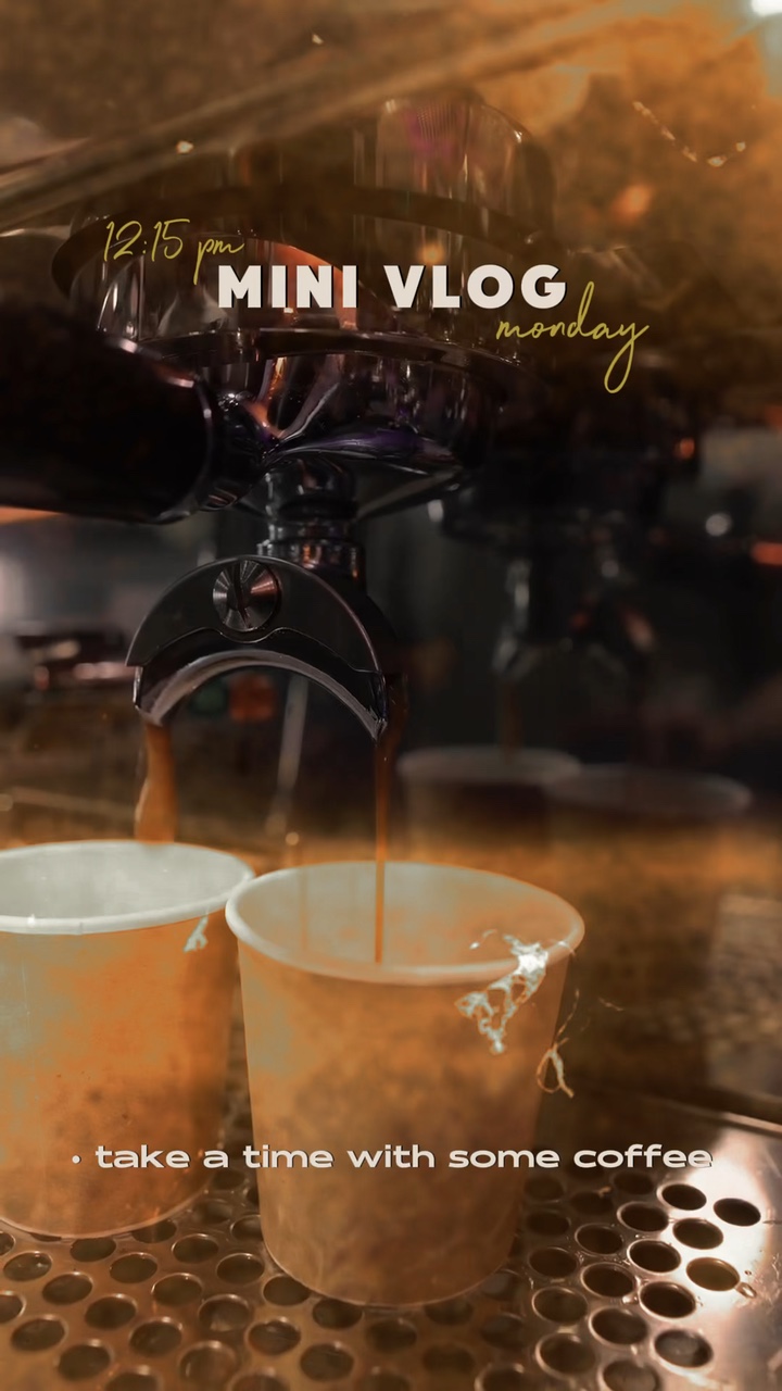 COFFEE VLOG 🍵