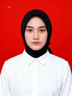 foto latar merah Ai 