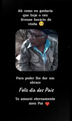 saudades papai
