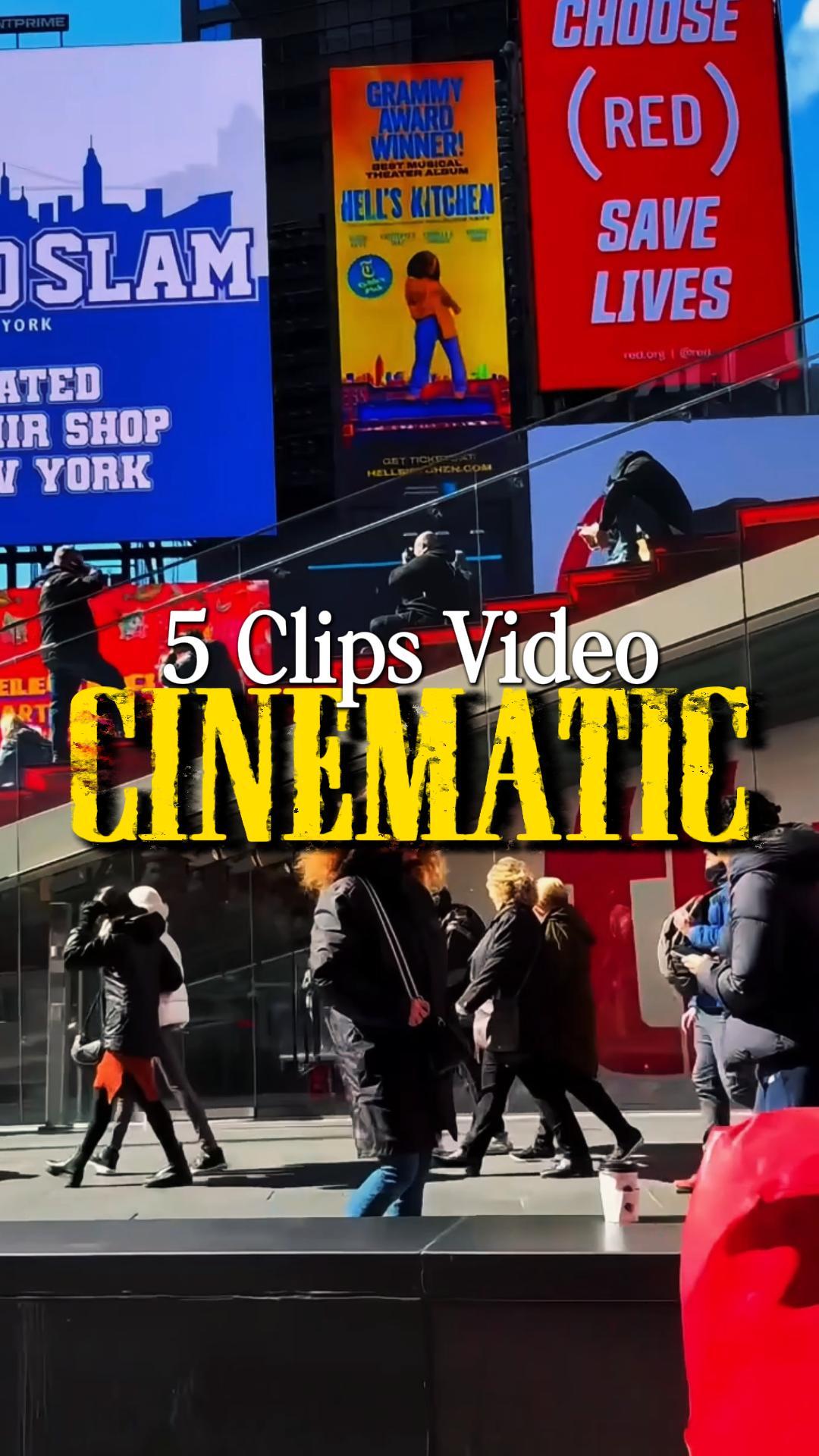 5 Clips Cinemáticos